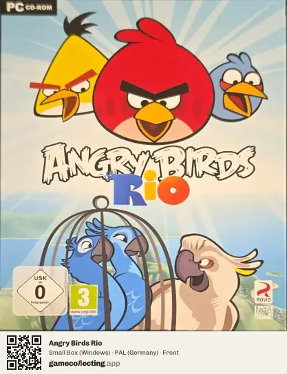 Angry Birds Rio Computer, Germany box front