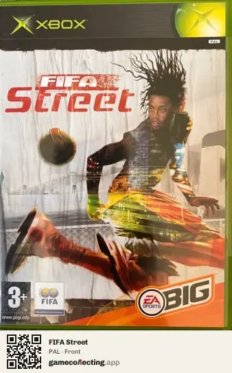FIFA Street Xbox, PAL box front