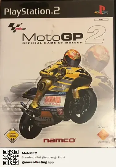 MotoGP 2 PlayStation 2, Germany box front