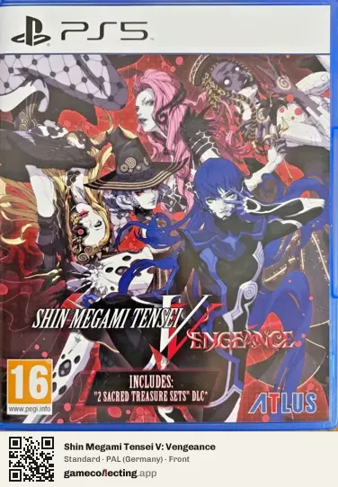 Shin Megami Tensei V: Vengeance PlayStation 5, Germany box front