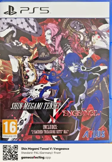 Shin Megami Tensei V: Vengeance PlayStation 5, Germany box front