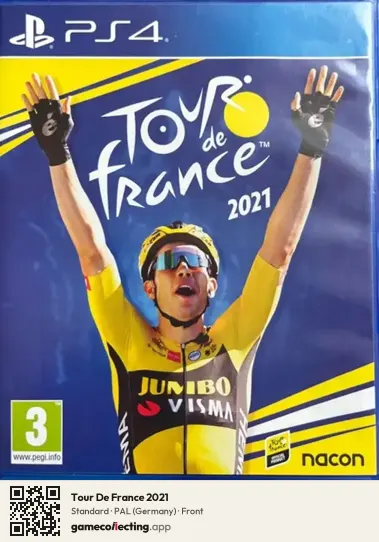 Tour De France 2021 PlayStation 4, Germany box front
