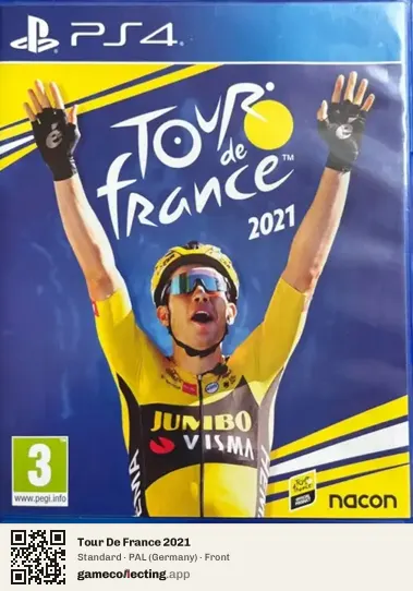 Tour De France 2021 PlayStation 4, Germany box front