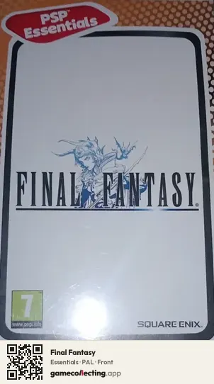 Final Fantasy PlayStation Portable, PAL box front