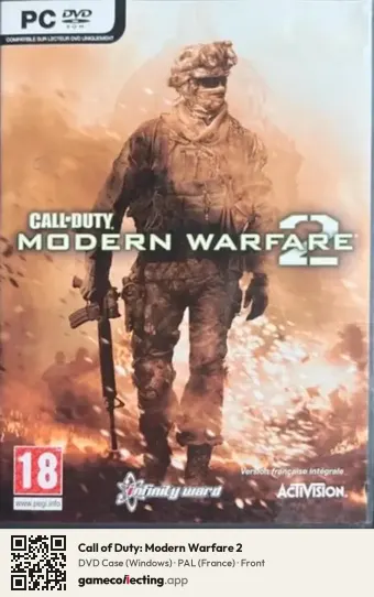 Call of Duty: Modern Warfare 2 Computer, France box front
