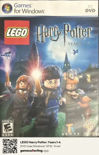 LEGO Harry Potter: Years 1-4 Computer, NTSC box front