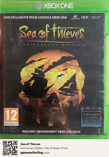Sea of Thieves Xbox One, France box front