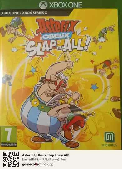 Asterix & Obelix: Slap Them All! Xbox One, France box front