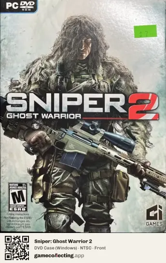 Sniper: Ghost Warrior 2 Computer, NTSC box front