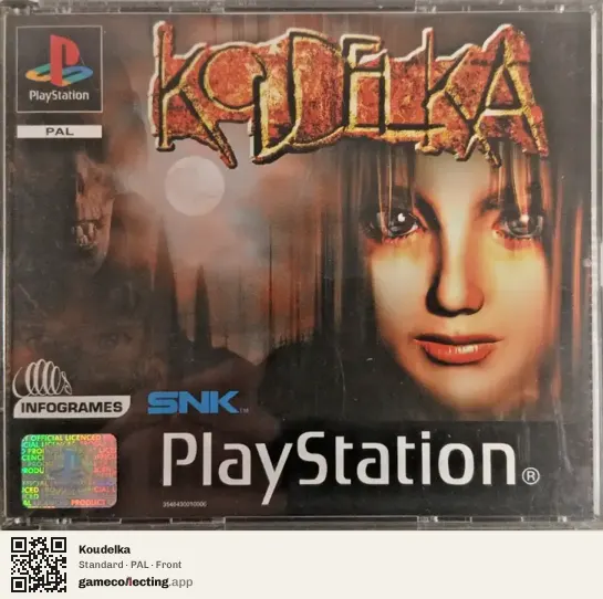 Koudelka PlayStation, PAL box front