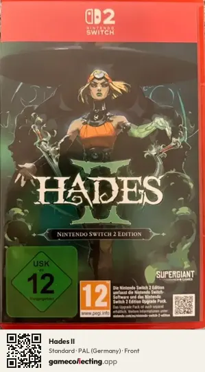 Hades II Nintendo Switch 2, Germany box front