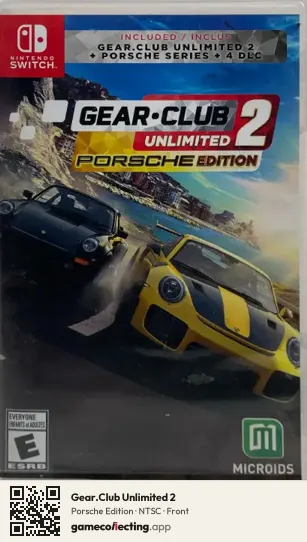 Gear.Club Unlimited 2 Nintendo Switch, NTSC box front