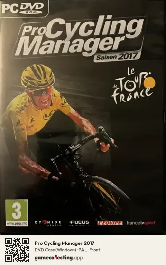 Pro Cycling Manager 2017 Computer, PAL box front