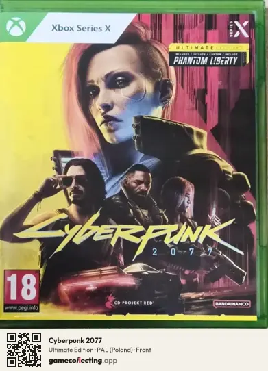 Cyberpunk 2077 Xbox Series X, Poland box front