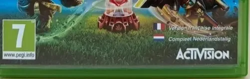 Skylanders: Imaginators, the USK square on its front