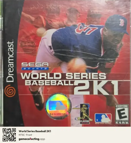 World Series Baseball 2K1 Sega Dreamcast, NTSC box front