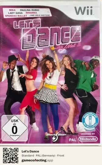 Let's Dance Nintendo Wii, Germany box front