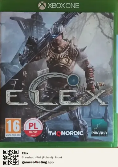 Elex Xbox One, Poland box front