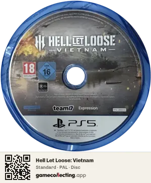 Hell Let Loose: Vietnam PlayStation 5, PAL disc