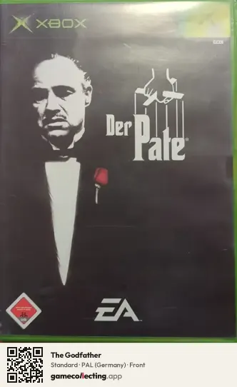 The Godfather Xbox, Germany box front