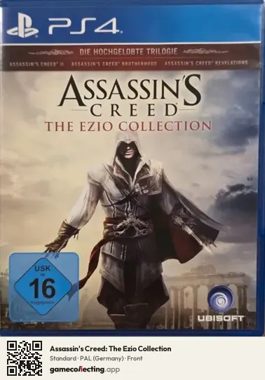 Assassin's Creed: The Ezio Collection PlayStation 4, Germany box front