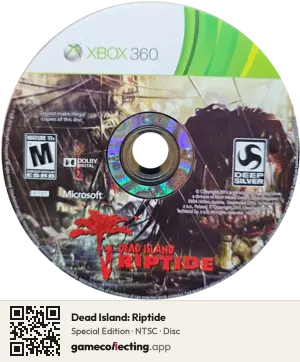 Dead Island: Riptide Xbox 360, NTSC disc