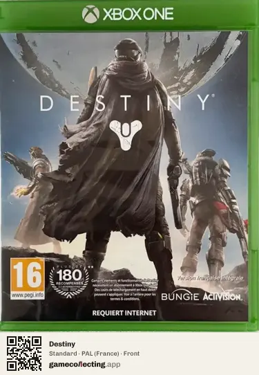 Destiny Xbox One, France box front