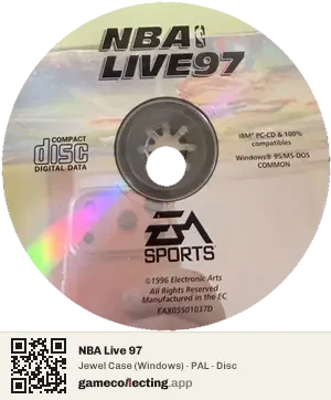 NBA Live 97 Computer, PAL disc