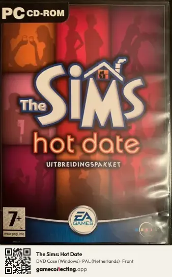 The Sims: Hot Date Computer, Netherlands box front