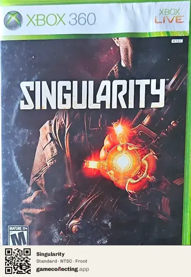 Singularity Xbox 360, NTSC box front