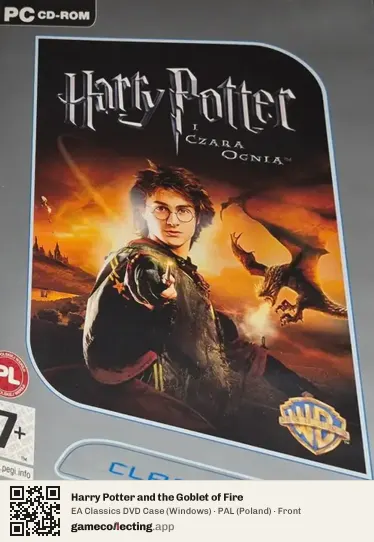 Harry Potter and the Goblet of Fire Computer, Poland box front