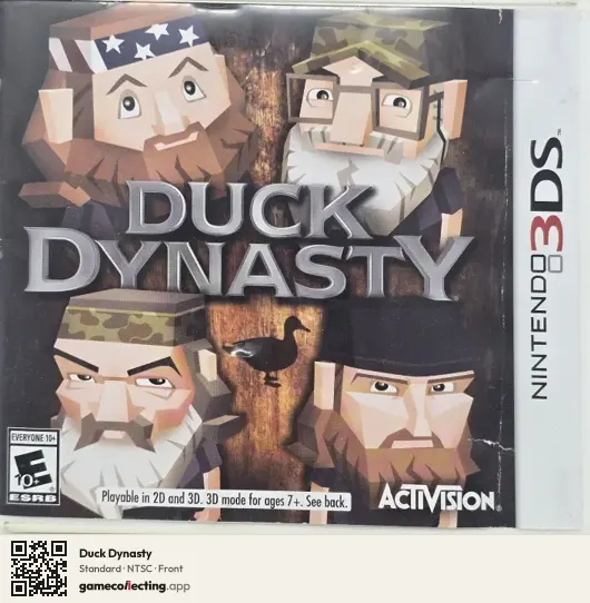 Duck Dynasty Nintendo 3DS, NTSC box front
