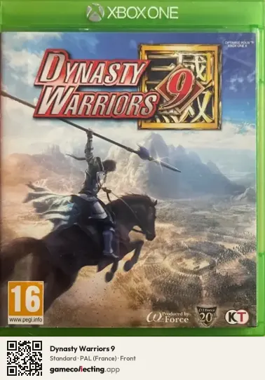 Dynasty Warriors 9 Xbox One, France box front