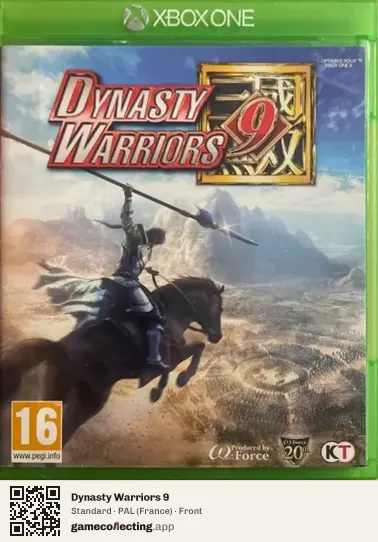 Dynasty Warriors 9 Xbox One, France box front