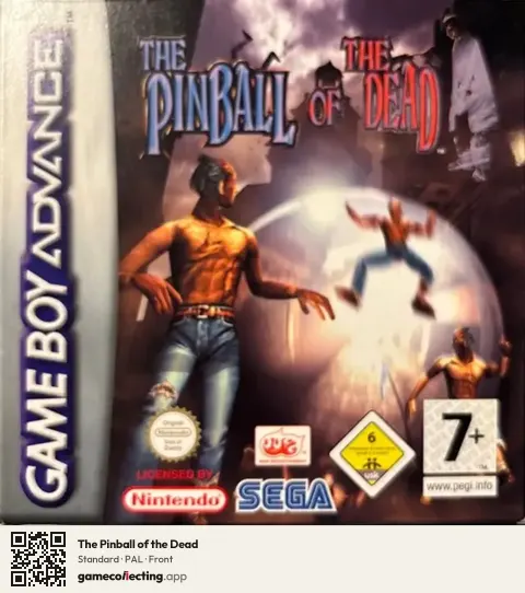 The Pinball of the Dead Game Boy Advance, PAL box front