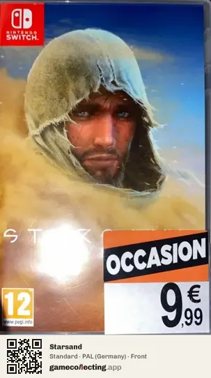Starsand Nintendo Switch, Germany box front