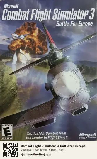 Combat Flight Simulator 3: Battle for Europe Computer, NTSC box front