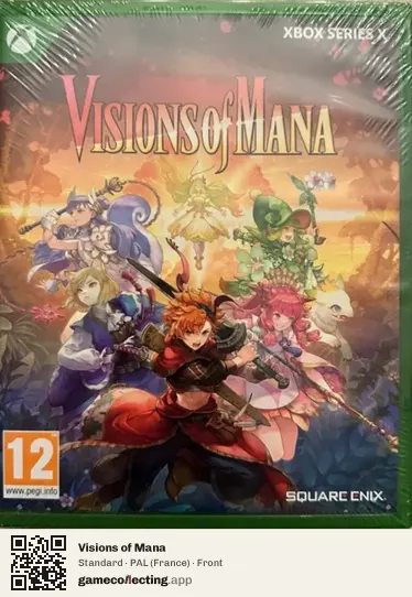 Visions of Mana Xbox Series X, France box front