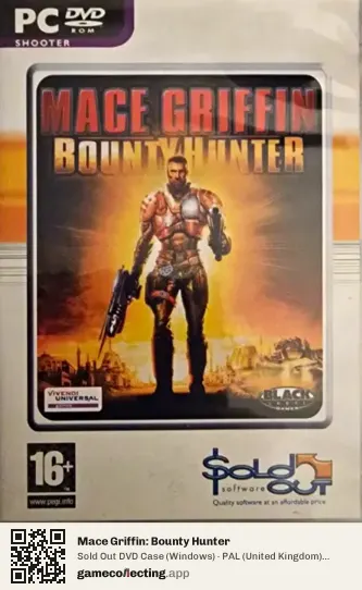 Mace Griffin: Bounty Hunter Computer, United Kingdom box front