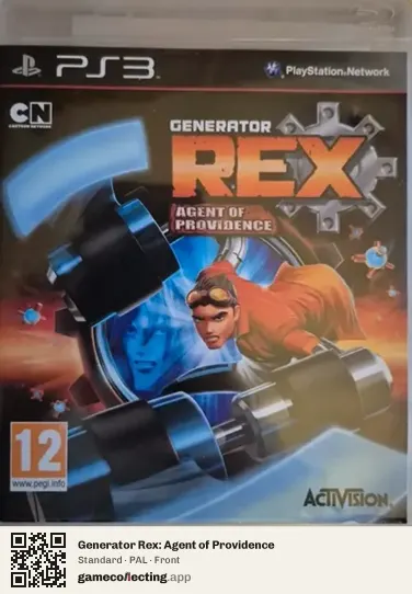 Generator Rex: Agent of Providence PlayStation 3, PAL box front