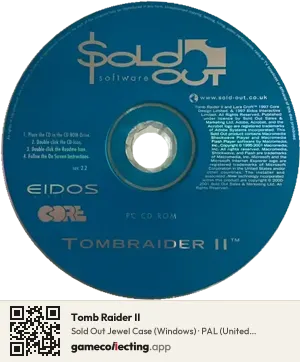 Tomb Raider II Computer, PAL disc