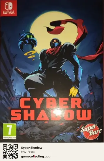 Cyber Shadow Nintendo Switch, PAL box front