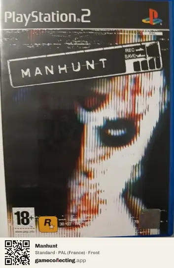 Manhunt PlayStation 2, France box front