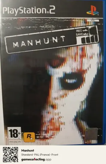 Manhunt PlayStation 2, France box front