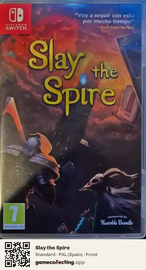 Slay the Spire Nintendo Switch, Spain box front