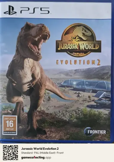 Jurassic World Evolution 2 PlayStation 5, Middle East box front