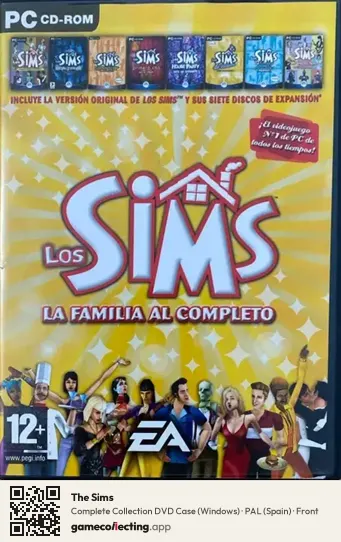 The Sims Computer, Spain box front