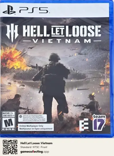 Hell Let Loose: Vietnam PlayStation 5, NTSC box front
