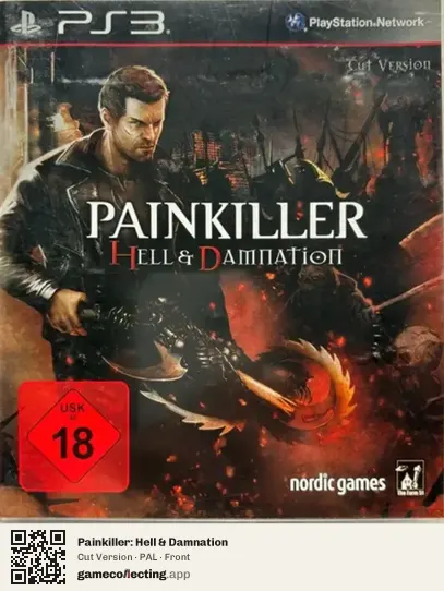 Painkiller: Hell & Damnation PlayStation 3, PAL box front