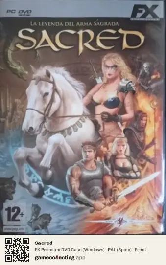 Sacred Computer, Spain box front